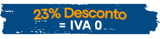 23% de Desconto Igual a IVA = 0